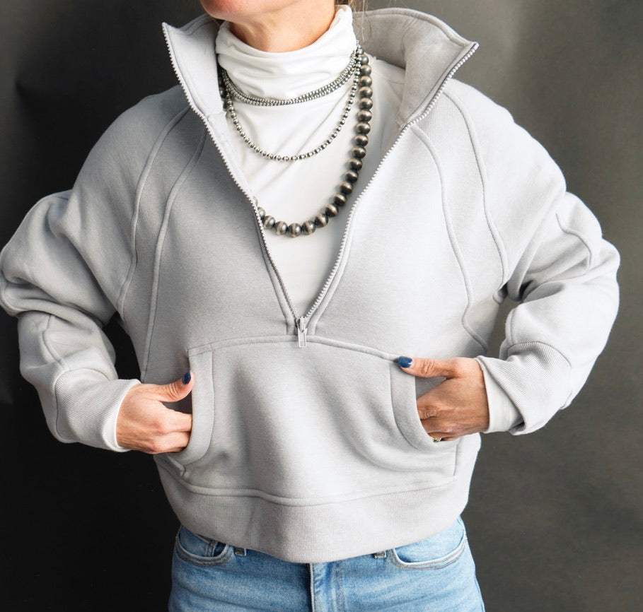 The Diver Funnel Neck Half Zip