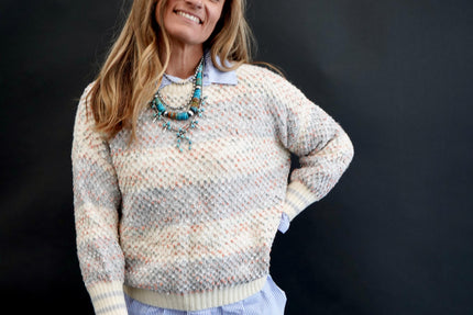The Padma Knit Colorblock Sweater