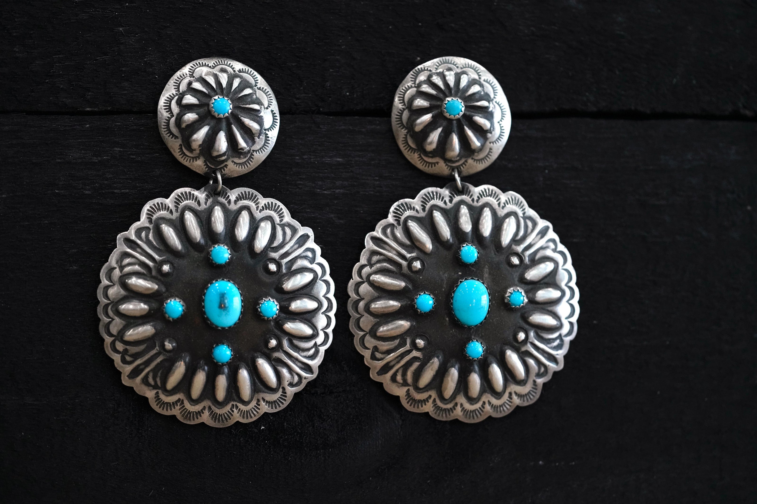 The Radia Double Concho Dangles
