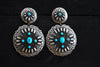 The Radia Double Concho Dangles