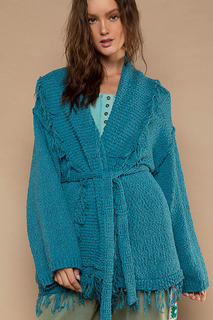 The Shandy Shawl Collared Cardigan