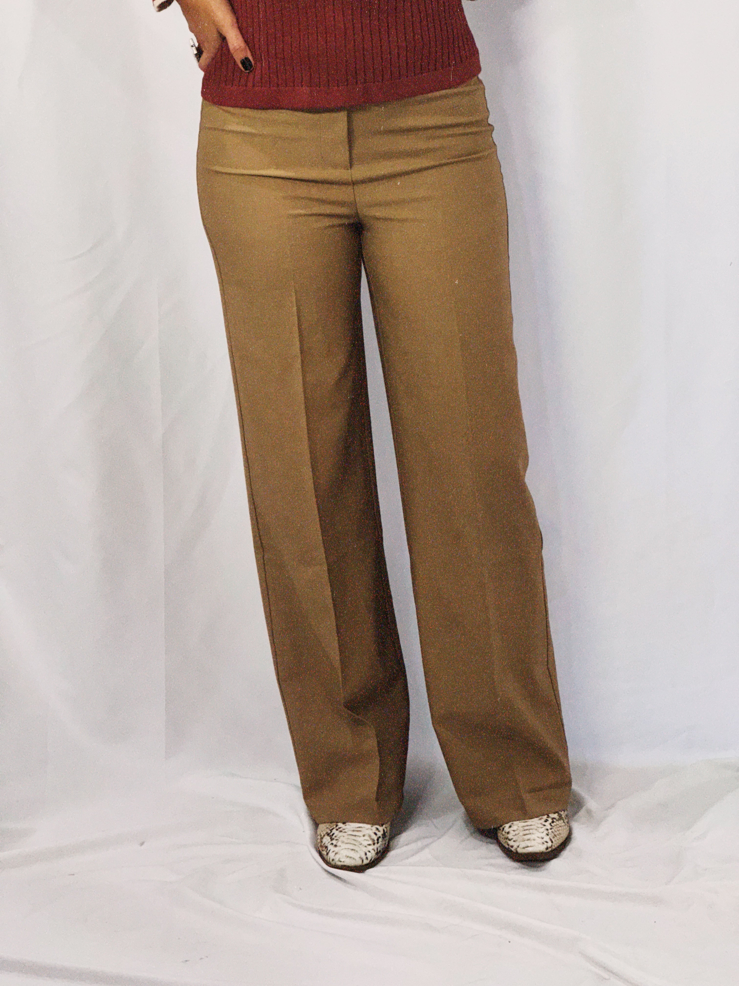 The Craft Wide Leg Twill Trousers