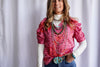 Autumn Feels Puff Sleeve Button Down