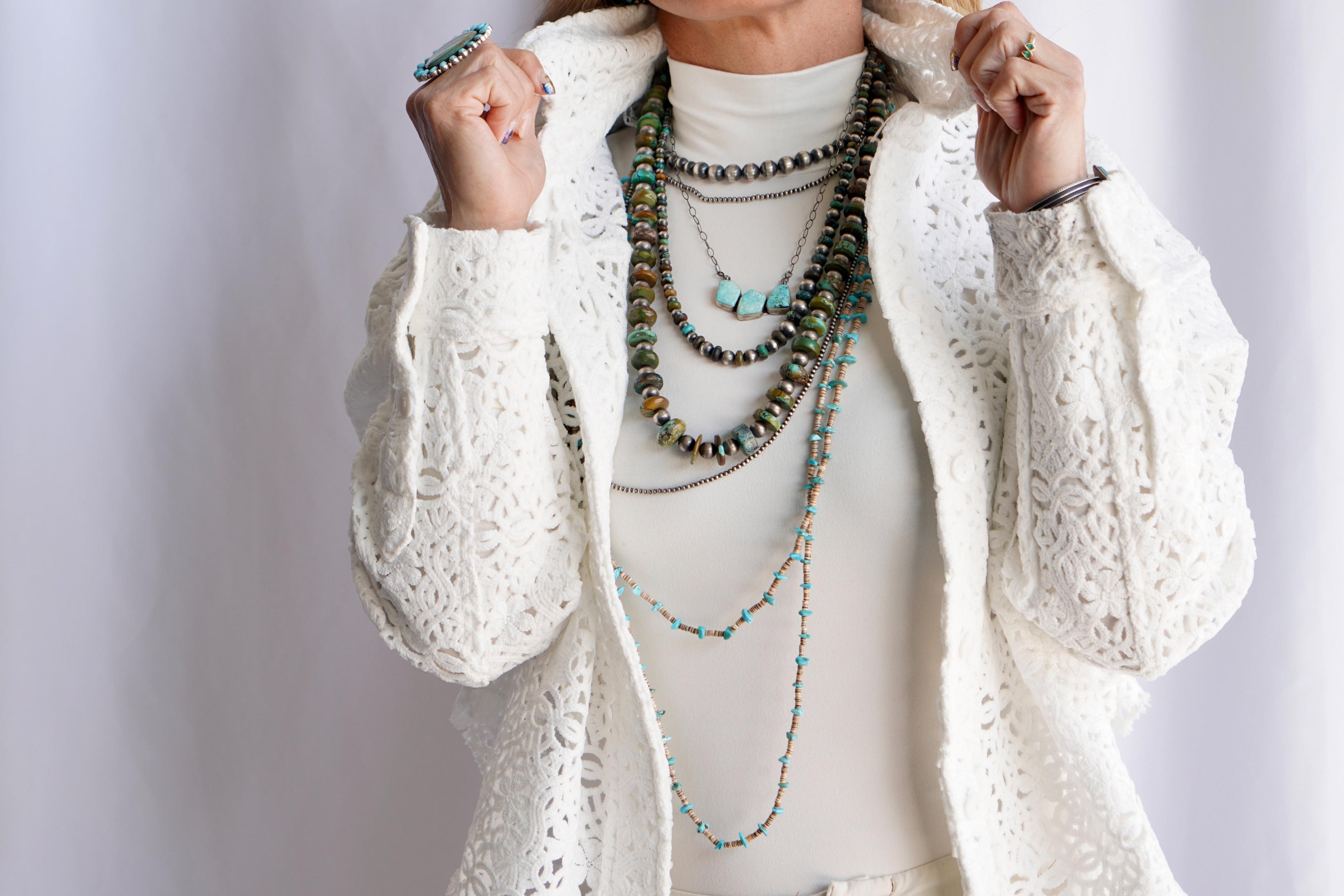 The Pearla Lace Jacket