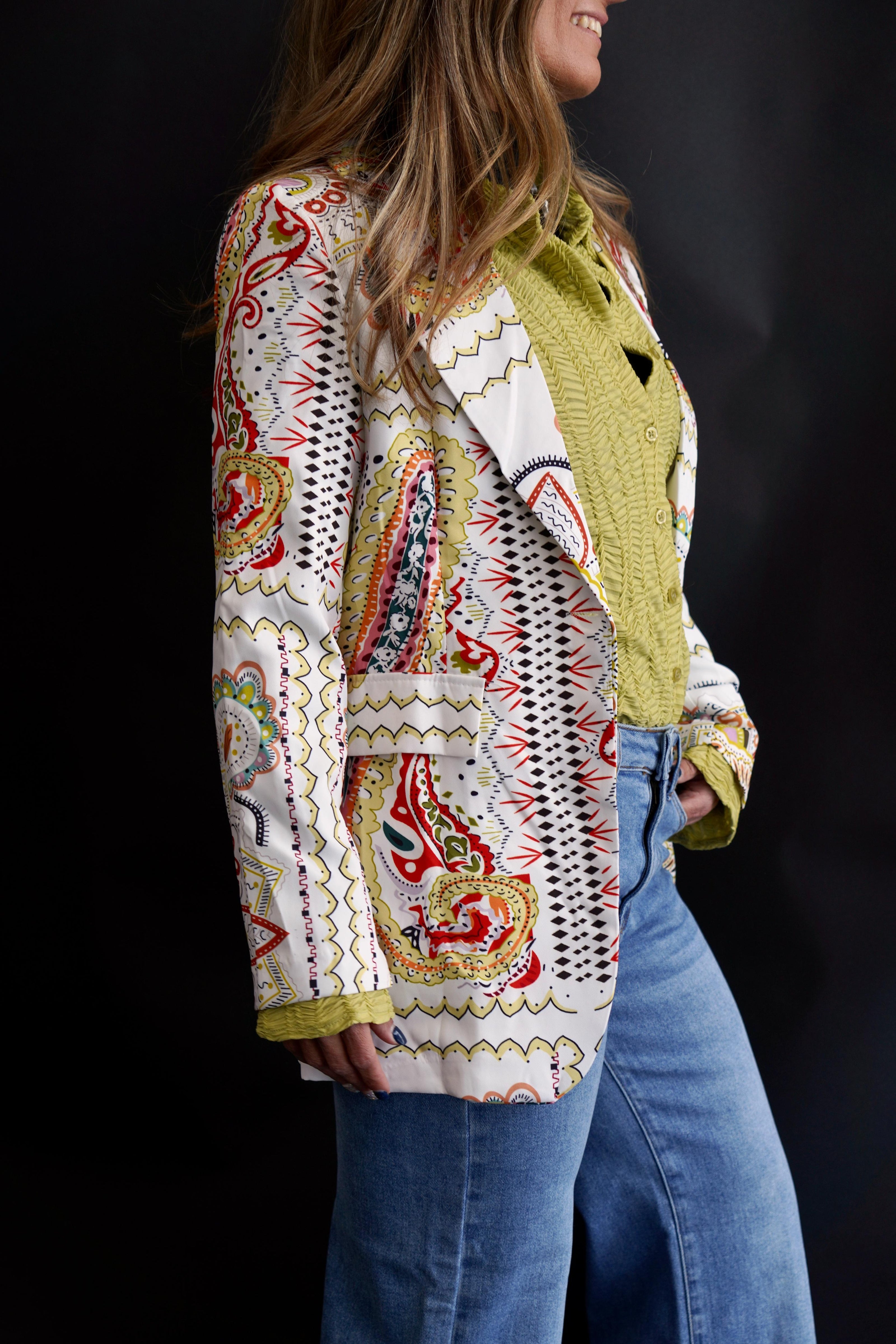 The Vargas Printed Blazer