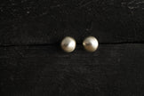 The Hudson Cushion Pearl Studs | Navajo Artist Selina Warner | 14 mm |