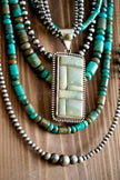 | Revival | The Harbor Stacker Turquoise Necklace | 8 mm Native Made |