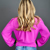 The Adria Tie Front Blouse