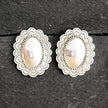 The Delores Sterling Silver Conchos