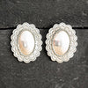 The Delores Sterling Silver Conchos