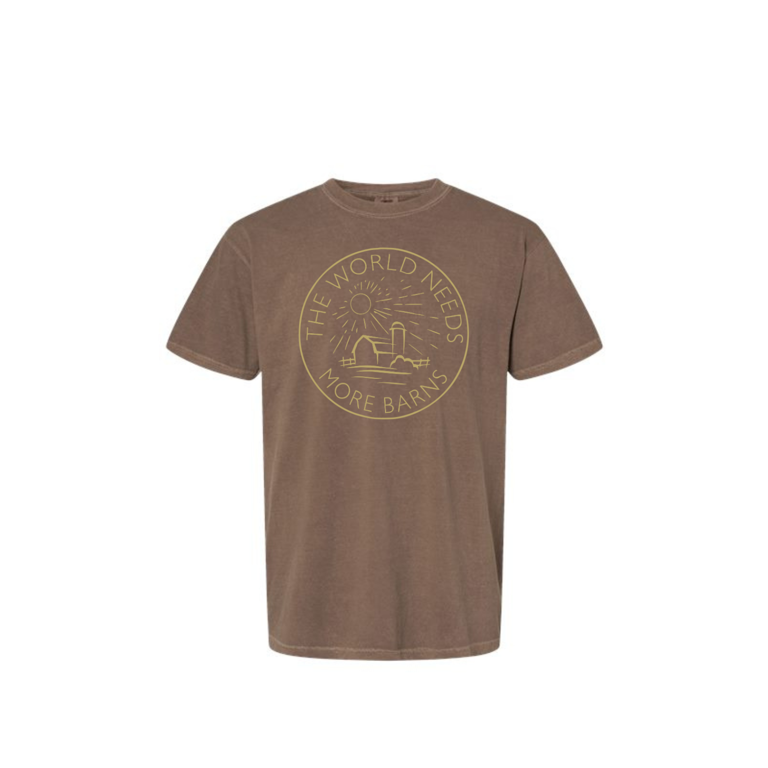 More Barns - Gold Print Tee