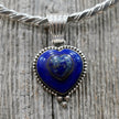 The Forget Me Not Pendant | Blue Lapis & Denim Lapis |