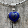 The Forget Me Not Pendant | Blue Lapis & Denim Lapis |