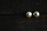 The Hudson Cushion Pearl Studs | Navajo Artist Selina Warner | 8 mm |