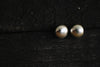 The Hudson Cushion Pearl Studs | Navajo Artist Selina Warner | 8 mm |