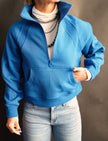 The Diver Funnel Neck Half Zip