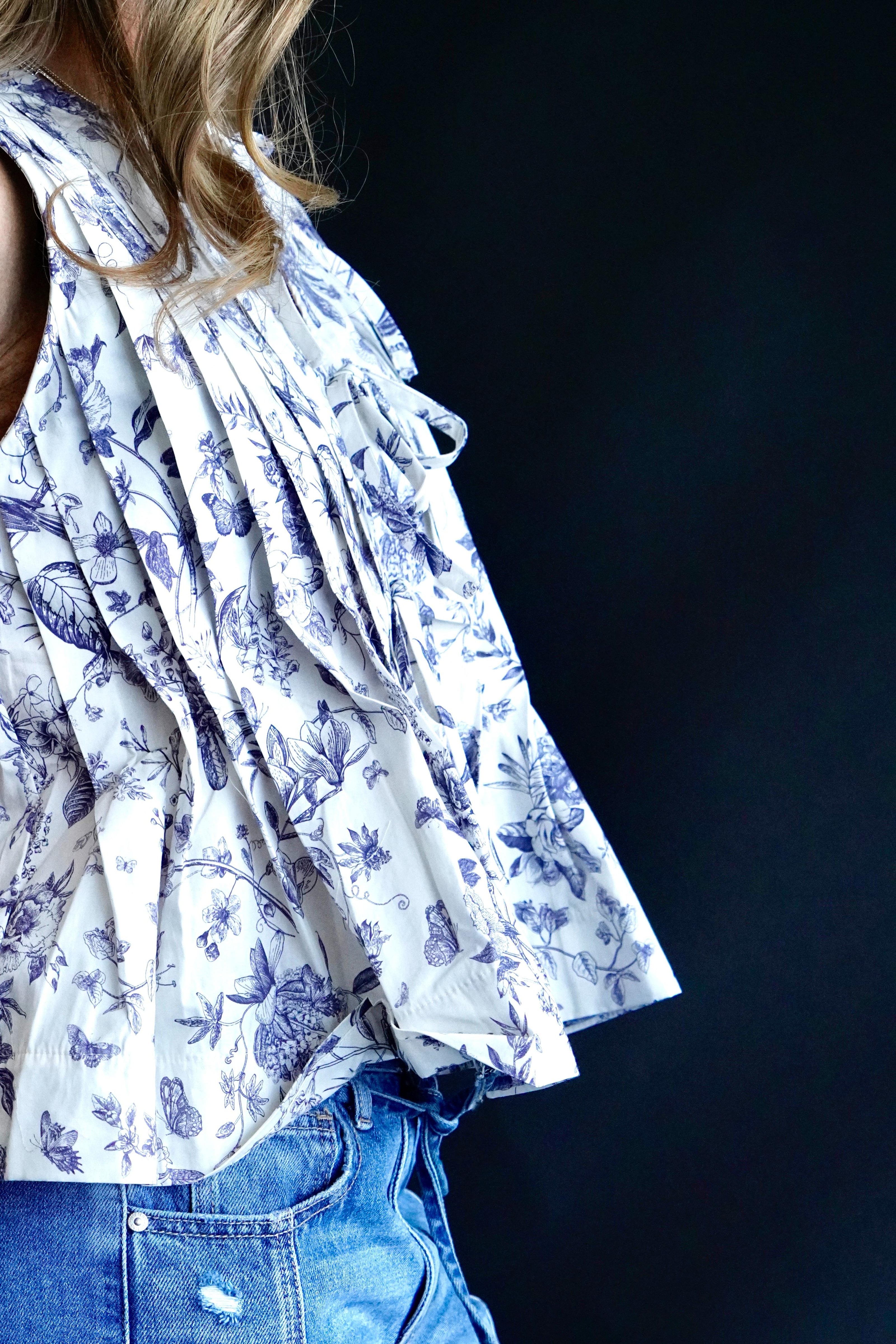 The Camille Sleeveless Blouse