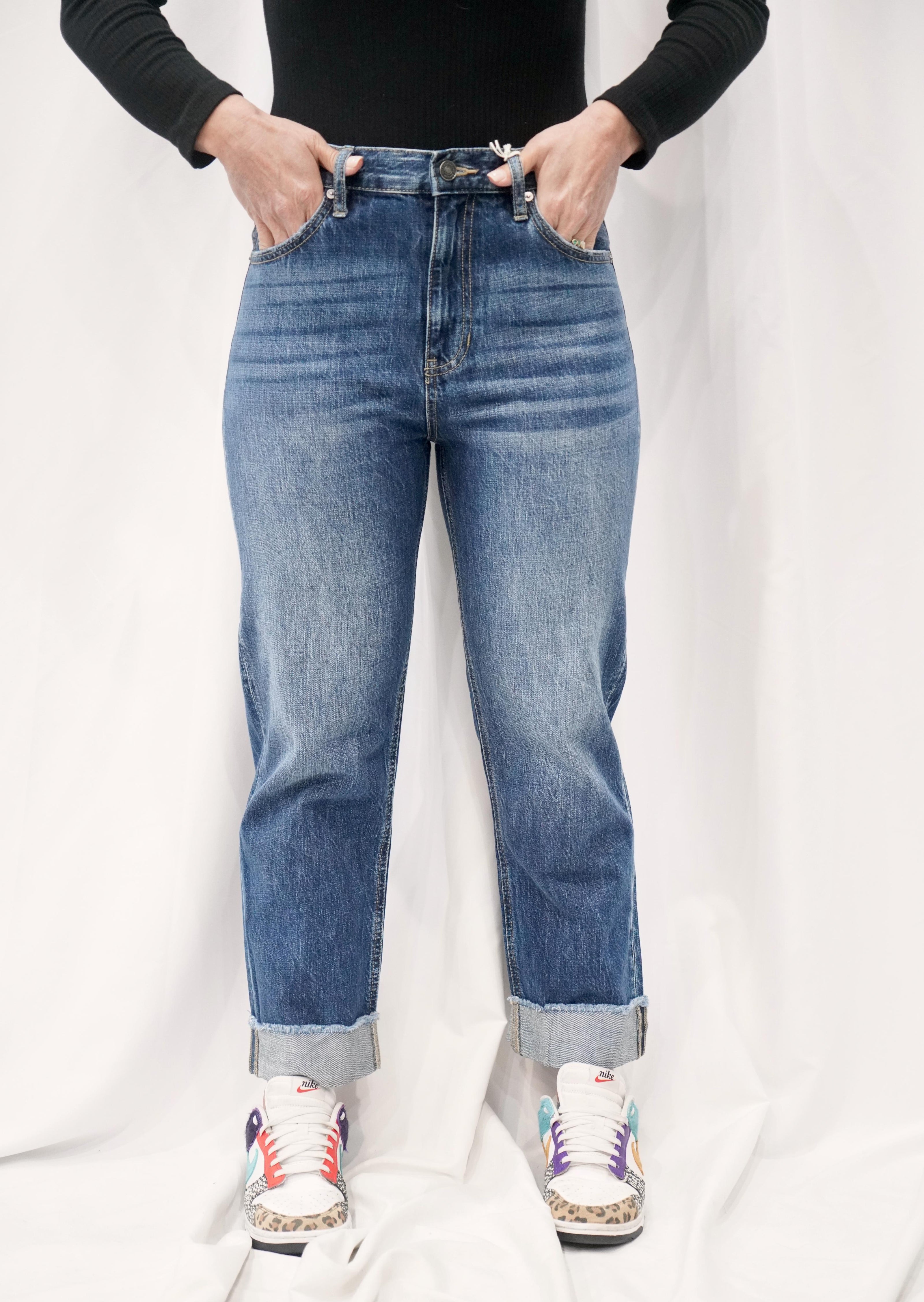 The Lorraine Cuffed Straight Leg