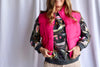 The Liza Slicker Puffer Vest Crop