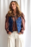 Fitted Denim Vest | in Secretariat | 7 for all Mankind