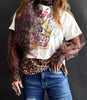 The Baxter Leopard Print Bow Blouse