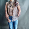 The Baxter Leopard Print Bow Blouse