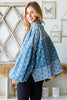 The Star Payson Balloon Sleeve Denim Pullover