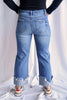 The Bordertown Cuffed Dad Jean