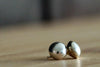 The Hudson Cushion Pearl Studs | Navajo Artist Selina Warner | 8 mm |