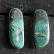 The Pranka Abstract Studs | Green Kingman |