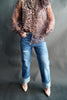 The Baxter Leopard Print Bow Blouse