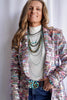 Ursula Sequin And Tweed Blazer