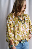 The Sterling Printed Dolman Blouse