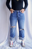 The Bordertown Cuffed Dad Jean