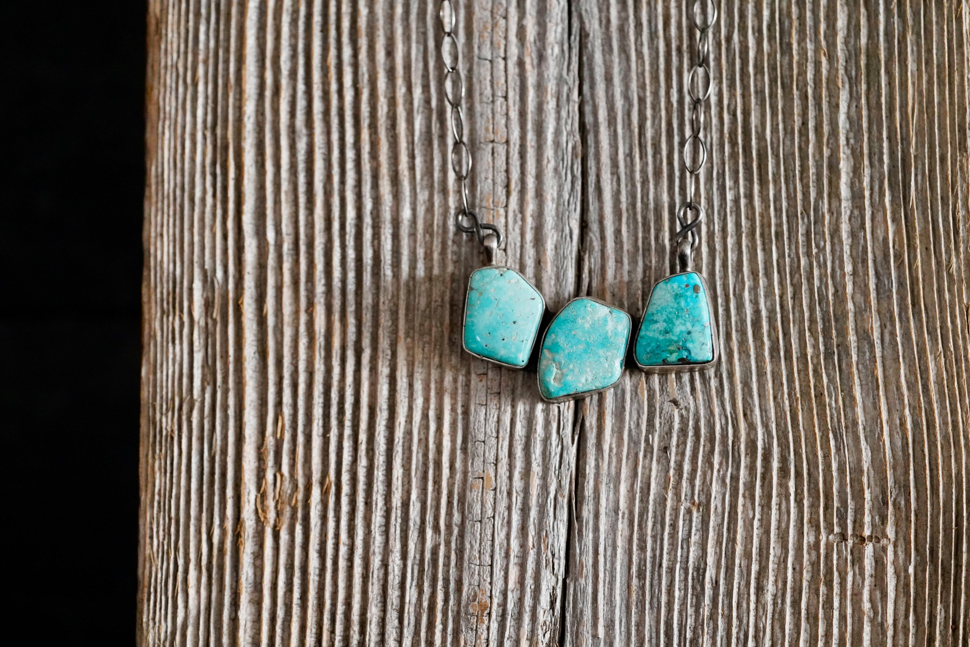 | Revival | The Stuffley 3 Stone Necklace | Sonoran |