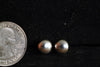 The Hudson Cushion Pearl Studs | Navajo Artist Selina Warner | 8 mm |