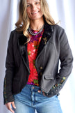 The Colonel Jacket in Vintage Charcoal