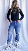 The Bordertown Cuffed Dad Jean