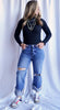 The Bordertown Cuffed Dad Jean