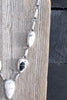 The Belle Haven White Buffalo Lariat Set by Navajo Artist Sara Wells