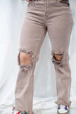 The Miller High Rise Distressed Pant