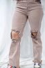 The Miller High Rise Distressed Pant