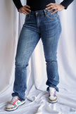 The Luna Mid Rise Skinny Bootcut Jean