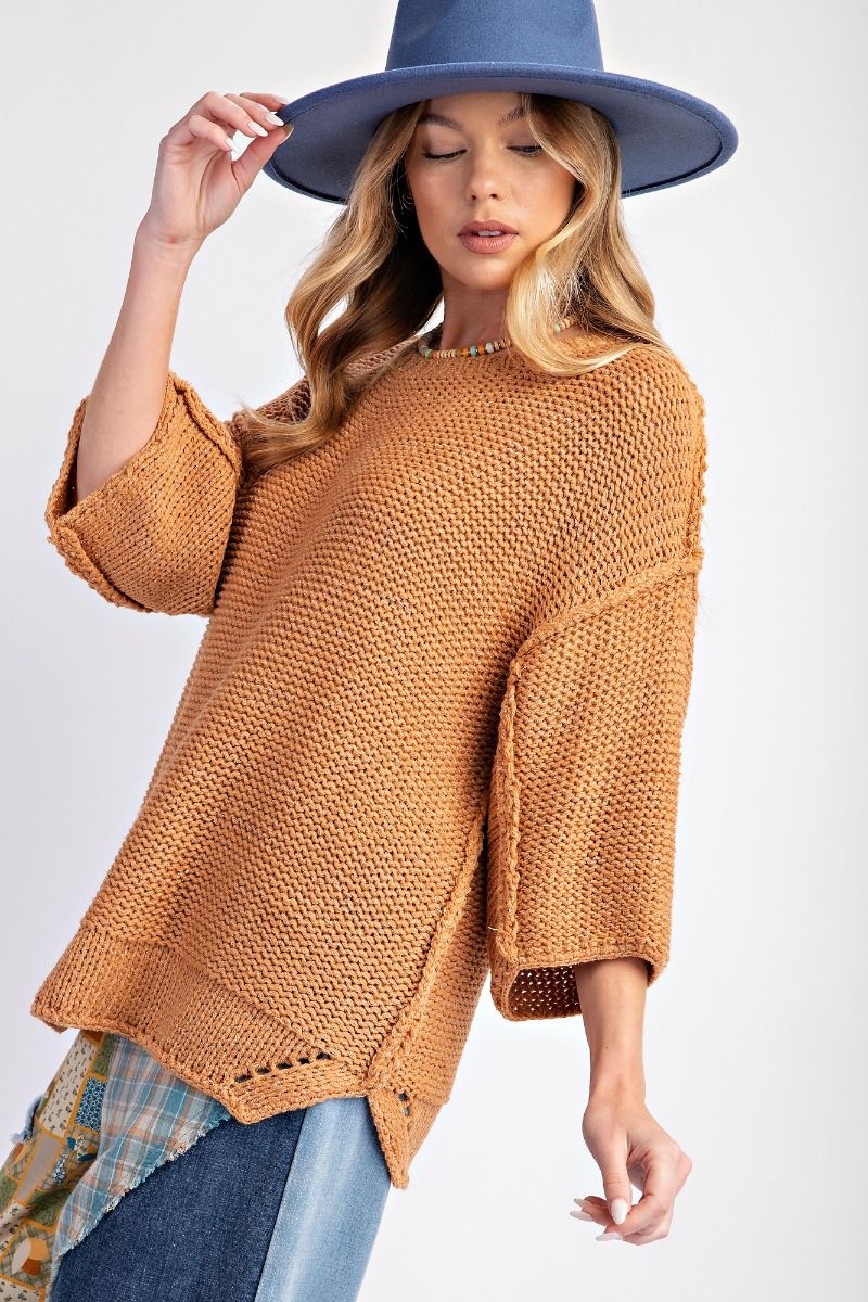 Rae+Co Dolman Boxy Sweater