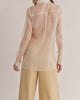 The Miah Blurred Sheer Button Down by Sage the Label