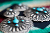The Radia Double Concho Dangles