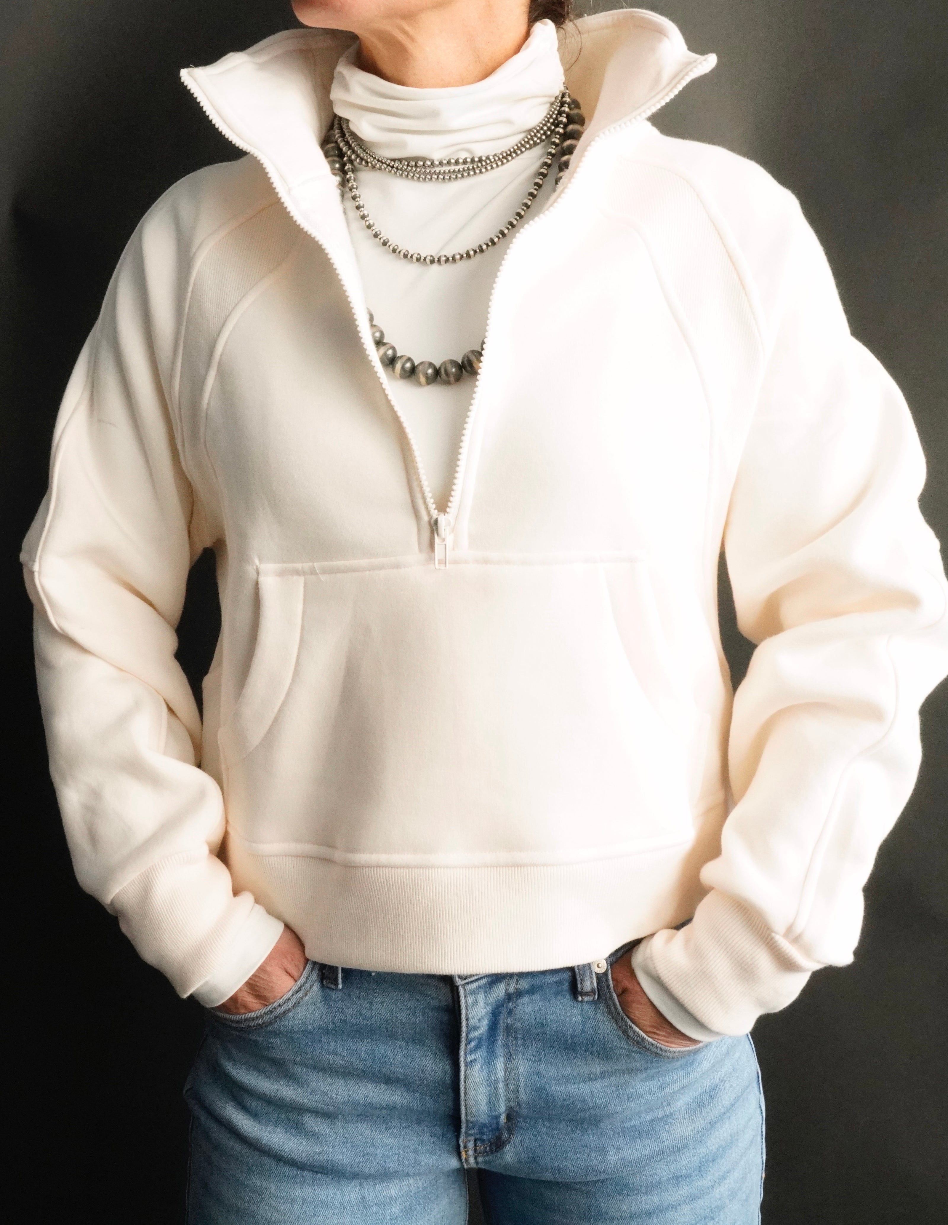 The Diver Funnel Neck Half Zip