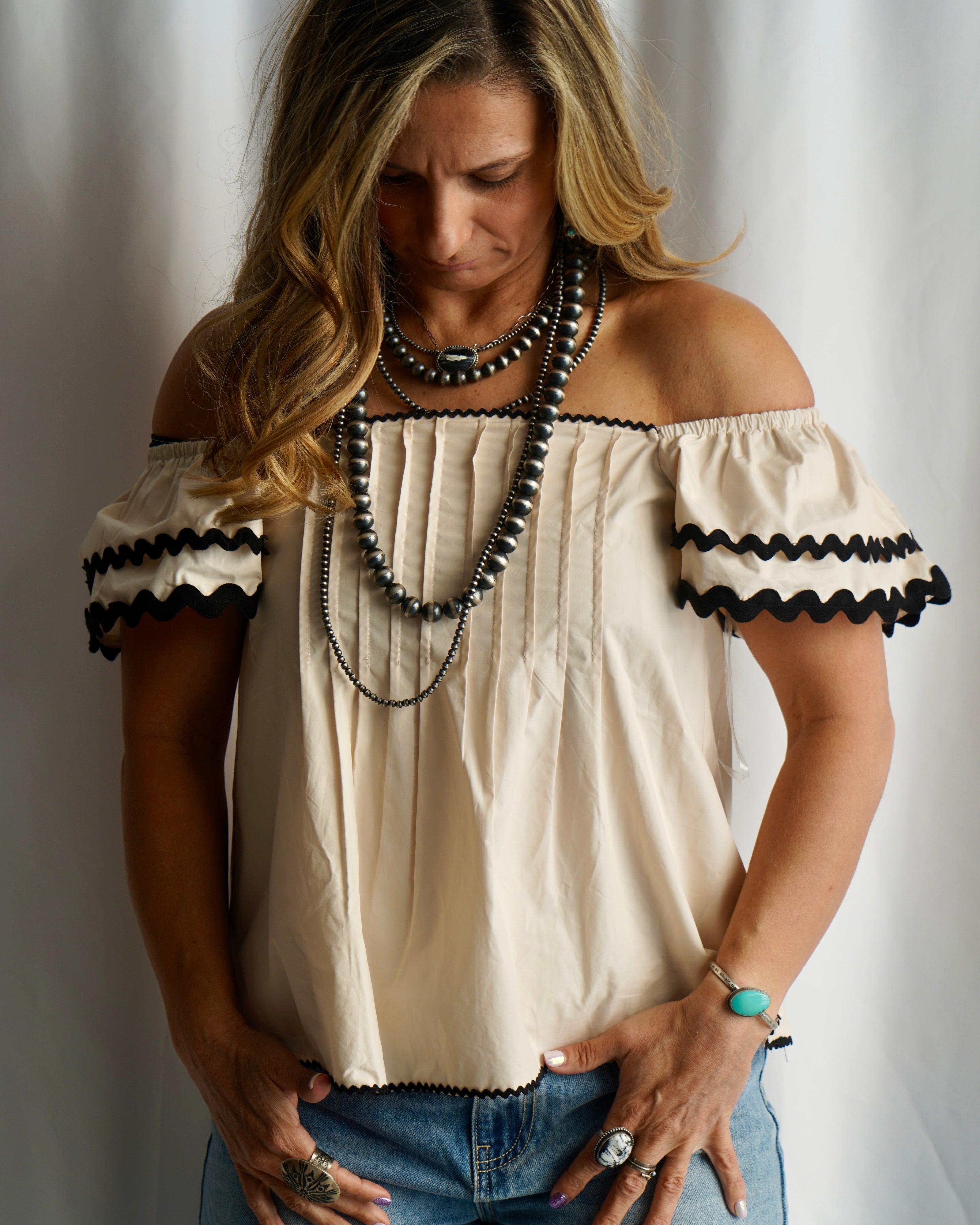 The Felicity Flutter Sleeve Blouse
