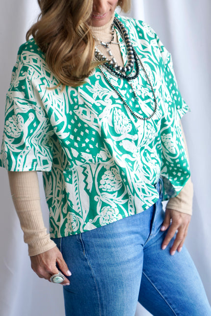The Lennie V-Neck Top