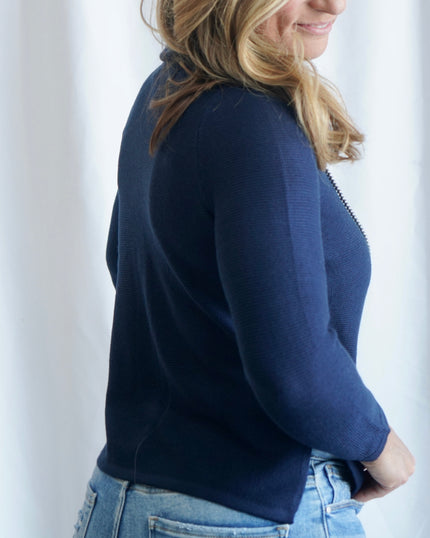 The Knit Knit LUXE Turtleneck Sweater | Gretchen Scott |